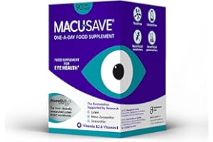 MACU-SAVE Eye Health Supplement* 90-Day Pack, with Lutein Zeaxanthin and Meso-Zeaxanthin – 90 Capsules