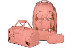 satch Pack Schulrucksack Set 3tlg. mit Sporttasche und Schlamperbox