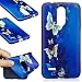 Produktbild K8 2017 Handyhülle, LG K8 2017 Handyhülle, Anlike Hülle für LG K8 2017 - Schutzhülle Handytasche Cover Case Weiche TPU Ultra Dünn Flexibel Transparent Silikon Handy Hülle Malerei Stil Design - Schmetterling