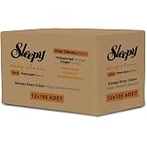 Sleepy Easy Clean Premium Arap Sabunu Katkılı Y&uuml;zey Temizlik Havlusu Mendili 12x100 (1200 Yaprak)