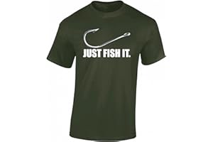 Baddery Angel T-Shirt Herren : Fish it - Angler Shirt Männer - Angelkleidung Zubehör Geschenke