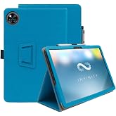 Compatible with Doogee U11 11 Inch Tablet Case with Stand Function Slim PU Leather Protective Case Car Sleep Wake Up Folding Protective Case Blue