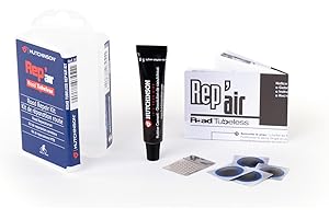 Hutchinson MTB Rep'air, Kit Riparazione Tubeless Mountain Bike Uomo, Nero, 25 mm