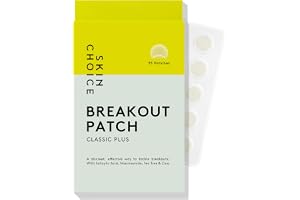SKIN CHOICE Pimple Patches Salicylsyra, Niacinamid, Tea Tree, CICA – Breakout Pimple Patch Classic Plus – Osynliga Hydrocollo