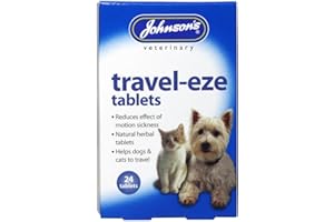 Johnsons Vet Travel Capsules for Dogs