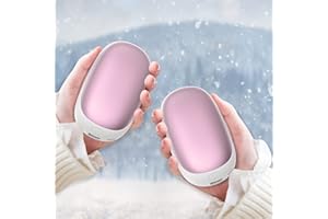 gabless Chauffe-Mains Rechargeable 10000mAh, Chauffe Main Reutilisable, Chauffe Main Electrique, Chaufferette Electrique Chaufferette de Poche pour Extérieur, Cadeau d'hiver pour Enfants Femmes Homme