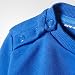 adidas Crew Infant Baby Kids Boys Jogger Tracksuit Set Blue/ Grey - 3-4 Years