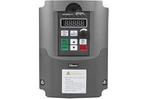 Jeanoko 5.5KW Monophasé 220V à Triphasé 380V Contrôleur D'inverseur Contrôle de Moteur Inverseur PWM