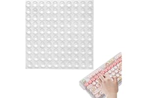 DWFEYOI 100 Pièces Protection Clavier pour Ongles Longs des Femmes, Sticker Clavier pour Nail Art, Silicone Raised Keyboard Protective Cover, Couverture de Clavier pour Ongles Longs des Femmes