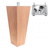 turanahşap(167) turanahşap Ahşap Koltuk Ayağı - Baza Ayağı - &Uuml;nite Ayağı- Uzunluk: 12 Cm &Ccedil;ap: 5.5 Cm ahşap