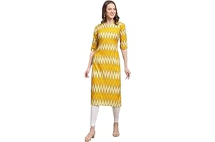 Pop Mantra Women's Crepe Regular Kurta