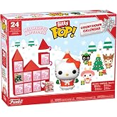 Funko Pop! Bitty Geri Sayım Takvimi: Hello Kitty - 24 G&uuml;n S&uuml;rprizler - Koleksiyon Vinil Mini Fig&uuml;rler - Gizemli Kutu - Hediye