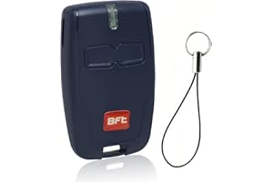 SANGCCA Garage Door Remote Control for BFT Mitto 2 B RCB,433MHZ,Remote Control for Garage Door, Compatible with All Rolling BFT Mitto 2, Kleio, Ghibli, TRC 2, Kleio, Ghibli, TRC, BFT Gate Remote