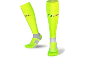 COMPRESSION FOR ATHLETES Calcetines De Compresión Graduada Anti Ampollas Para Hombres Y Mujeres, Ideales Para El Deporte | Modelo Hasta La Rodilla | Soporte De Tobillo Y Arco | Diseño Danés | Fabricado En Portugal|