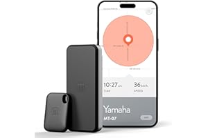 IIIONI IIIOTO Monimoto 9 Motorcycle GPS Tracker and Alarm with DIY Installation, No Wiring Required, Waterproof, Global Tracking- Smart GPS Tracker for Vehicles, Motorcycles, Quad Bikes, ATVs, Caravans