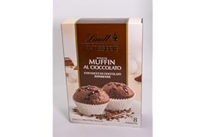 Generico VENTURINI Preparato per Muffin al Cioccolato Lindt, con Gocce di Cioccolato Fondente, 8 porzioni (per Informazioni CONTATTARE Il Venditore)
