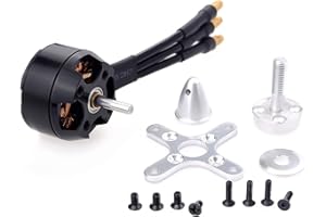 Goolsky Original SURPASS High Performance 2204 1200KV 4 Poles Brushless Motor for RC Airplane Fixed-wing