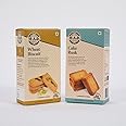 15 A.D. Bakery LLP Handmade Traditional Pure Vegetarian I PACK OF 2X 200 = 400 GM I CO0MBO 013 I CAKE RUSK I WHEAT BSICUIT I COOKIES BISCUIT I GIFT PACK I DRY FRUIT I ATTA COOKIES
