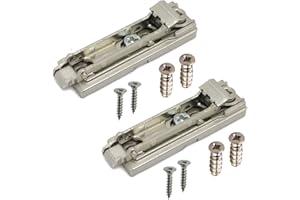 GAMOBIFER Base per Cerniere SALICE con Innesto e Sgancio Rapido. (Longitudinale, H02)