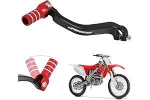 AnXin Leva del cambio per moto CNC per CRF250R 2004-2009 CRF250X 2004-2017 CRF450R 2002 rosso