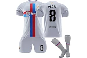 GENERIC Camiseta del Niño, 22/23 Local Camisetas Personalizada Equipacion Fútbol Niño, Pantalones Cortos y Calcetines