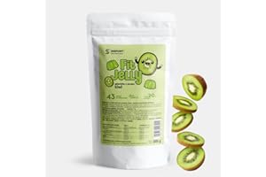 INSPORT Nutrition - FIT JELLY - Gelée sans sucre - Faible teneur en calories - Pas de graisse et pas de glucides - Teneur élevée en protéines - 301g Poudre (Kiwi)