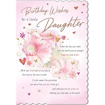 Piccadilly Greetings Geburtstagskarte Für Enkelin – Violett, 20,3x15,2 Cm, Mit Umschlag