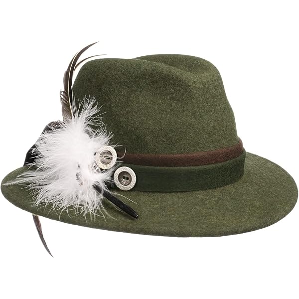 Cappello Pork Pie In Lana Stetson Salescott Player – Unisex, Feltro Con Nastro Grosgrain E Piuma, Idrorepellente, Per Autunno E Inverno - 4