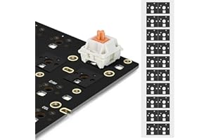 RunJRX – Coussinets de Commutation pour Clavier, Mousse Poron de 1mm d'épaisseur pour Clavier remplaçable à Chaud 61/64/87/100/104/108, 120 pièces
