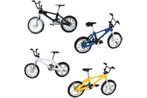 BAGUBDR 4 Pcs Finger Bike,Suitable for Collectors,Stress Relieving and Educational Games, and Collectibles