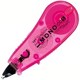 Tombow Mini Şerit Silici 5Mmx6M, Şeffaf Pembe