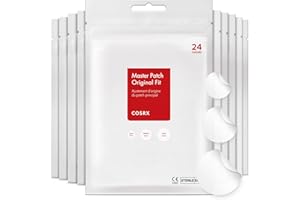 COSRX Master Patch Original Fit (240 Count) Absorbing Hydrocolloid Spot Treatment Pimple Spot Stickers, 3 Sizes