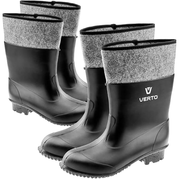 Lemigo Berufsschuhe Für Extreme Kälte Bis -30°C – Rutschfeste Winterstiefel In Schwarz