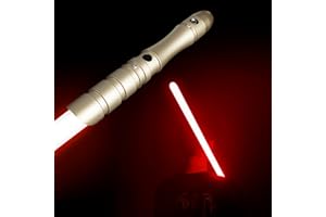 YDD GENIUS Lightsaber Toy 8-14 Year Old Boy Girl Birthday Gift, USB Charge Light Saber Swords with Loud Sound, 4 Modes & Sounds for Kids, Adults Xmas Gifts (97cm-Red)