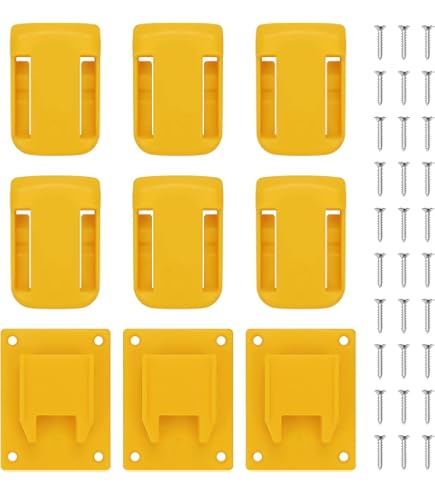10 Stuks Batterijhouder Voor Dewalt 20V 60V Batterij Dockhouder Geschikt Voor Dcb200 Dcb203 Dcb205 Dcb206 Batterijen