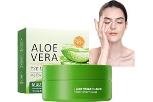 Aloe vera ögonkuddar kollagen ögonkuddar, fuktgivande aloe vera ögonkuddar, anti-aging ögonkuddar med aloe vera, bekämpar mör