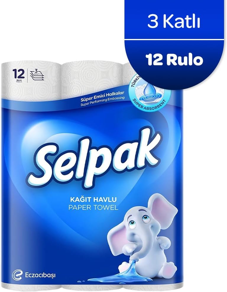 Selpak Kağıt Havlu 12'li