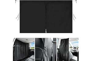 Car Divider Privacy Curtains, Yideng 52 x 31 inches Removable Blackout Van Privacy Curtains Multipurpose Car Divider Privacy Window Curtains for Car Window Door Privacy Protection Blackout Sun Shade