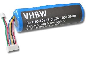 Utökat batteri (2 600 mAh) lämpligt för GARMIN Astro System DC20, DC30, DC40, 220, 320 hundspårningssystem