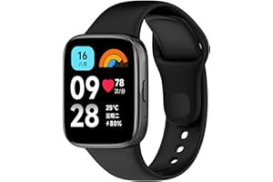 Wownadu Bracelet Compatible avec Xiaomi Redmi Watch 3 Active Bracelets Femme Hommes, Compatible pour Xiaomi Redmi Watch 3 Lite Strap Remplacement (Pas de Tracker)