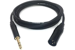 DG SYSTEMS ITALIA SRL DG Systems - Cavo da Jack Stereo 6.3mm a XLR maschio - Made in Italy (5 mt)