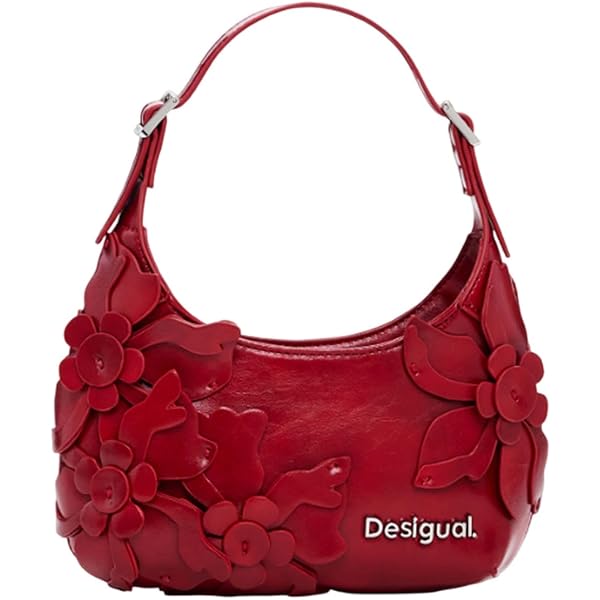 Desigual 25saxa38 Borsa Marinette Donna, Tracolla, In Tessuto Resistente, Taglia Unica, 33x33x3 Cm, Per Picnic E Spiaggia