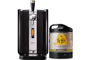 ‎PERFECTDRAFT Perfect Draft Zapfanlage HD 3720/26 + 6L Fass | Fassbier, inkl 5 EUR MEHRWEG Pfand (Leffe Blonde)