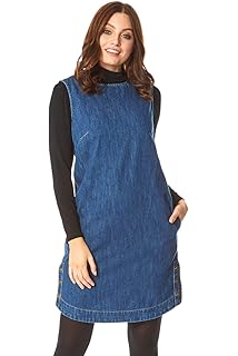 fat face rachel denim dress