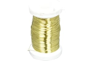 Knorr Prandell Fil en Laiton 0,3 mm x 80 m, doré