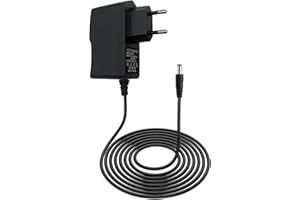 OUPDATE 9V 1A Cargador para TP-Link TAPO Cámaras C100, C200, C210, C310, C320WS, TC60, TC70, Fuente de Alimentación Adaptador con Cable de 1m para FHD Cámara IP WiFi 360°