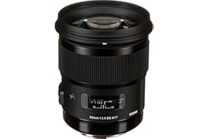 Sigma 311101 50mm F1.4 DG HSM Art Lens for Canon, Black