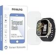 MOBLING Screen Protector Compatible With Hammer Active 2 0 Plus Smartwatch, Edge to Edge Full Coverage Hydrogel TPU Fiber Screen Guard not a Tempered Glass (Pack of 2)
