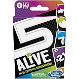 5 Alive, gioco di carte Hasbro Gaming dal ritmo incalzante per bambini e famiglie, giochi per tutta la famiglia, giochi di ca