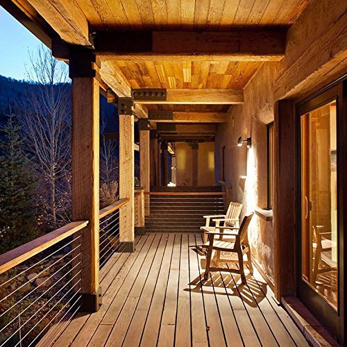 Hengda® 50W LED Warmweiß Scheinwerfer Akku Fluter IP65 Scheinwerfer 3000-3200K Wandstrahler Wasserdicht - 7